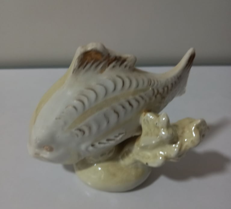 Vintage ussr soviet carp figurine 
