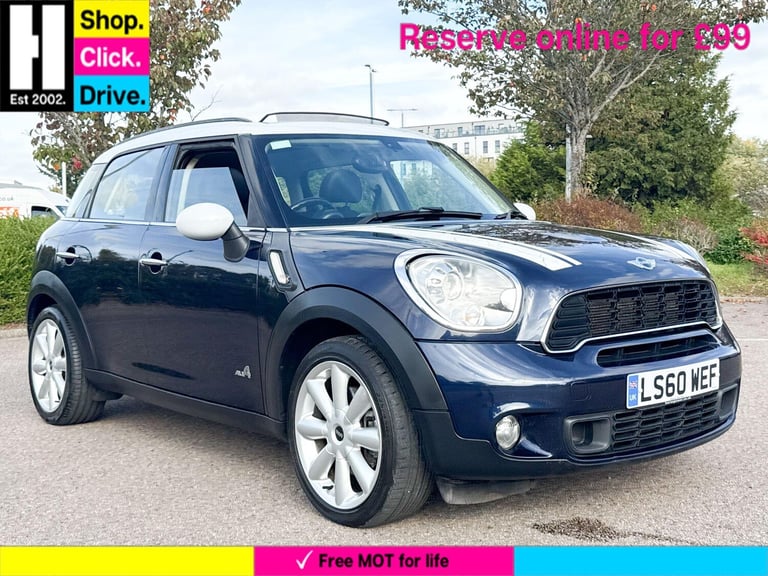 2010 MINI Countryman 1.6 Cooper S SUV 5dr Petrol Manual ALL4 Euro 5 (s/s) (184 ps) HATCHBACK Petr...