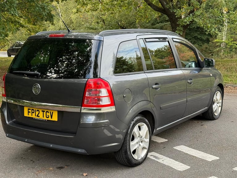 2012 Vauxhall Zafira 1.6i [115] Exclusiv 5dr MPV Petrol Manual