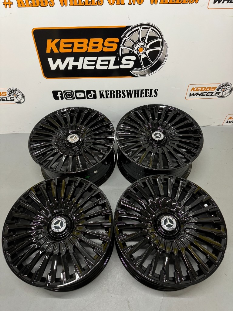 20" MERCEDES 2024/5 MAYBACH REPLACEMENT STYLE ALLOY WHEELS  C CLASS E CLASS S CLASS A CLASS