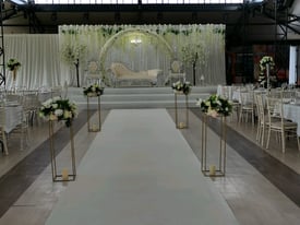 Wedding stage hire from £300.