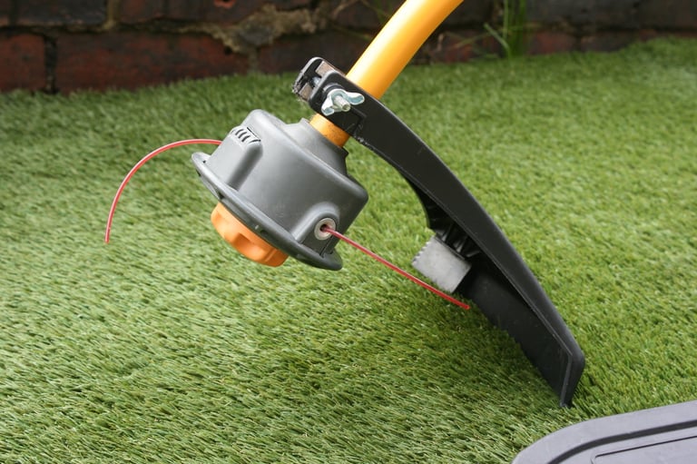 petrol strimmer, with pole pruner, brush- cutter attachments excellent condition