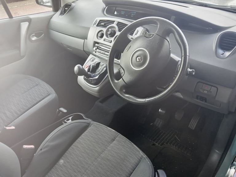 CHEAPEST LOW MILEAGE 7 SEATER MPV IN SCOTLAND GRAND SCENIC ULEZ COMPLIANT MOT AUG 26 
