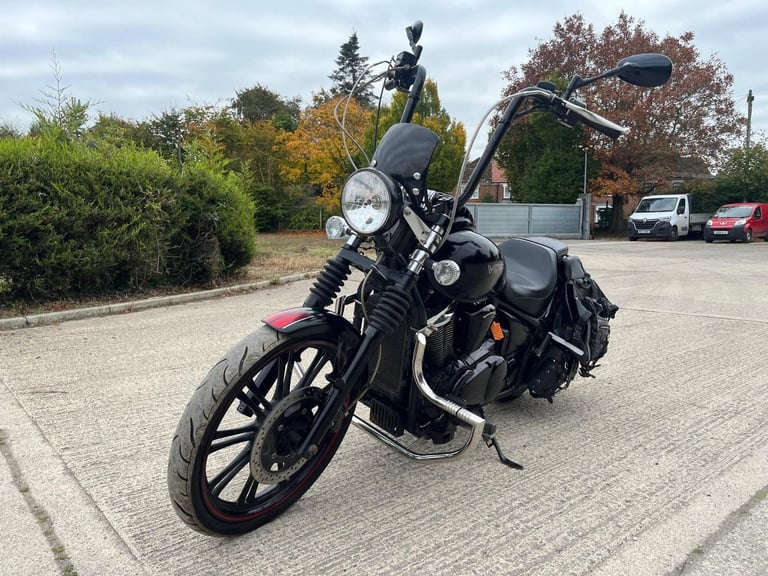 2012 12 KAWASAKI VN 900 CBF CUSTOM VN900 CU VANCE  HINES CRUISER TALL BARS