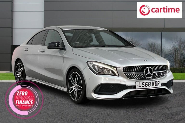 2018 68 MERCEDES-BENZ CLA 2.1 CLA 220 D AMG LINE 4D 174 BHP 8IN SCREEN, APPLE CA