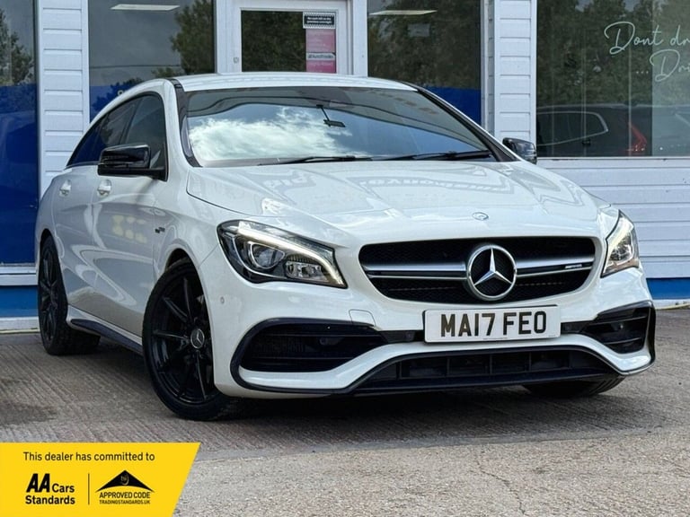 image for 2017 Mercedes-Benz CLA 2.0 CLA45 AMG Shooting Brake 5dr Petrol SpdS DCT 4MATIC Euro 6 (s/s) (381 ...
