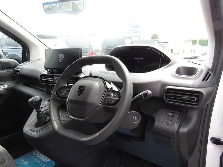 2024 Peugeot Partner BlueHDi 950 Asphalt LWB L2 EURO 6 NEW SHAPE VAN 1.5 6dr Panel Van Manual Di ...