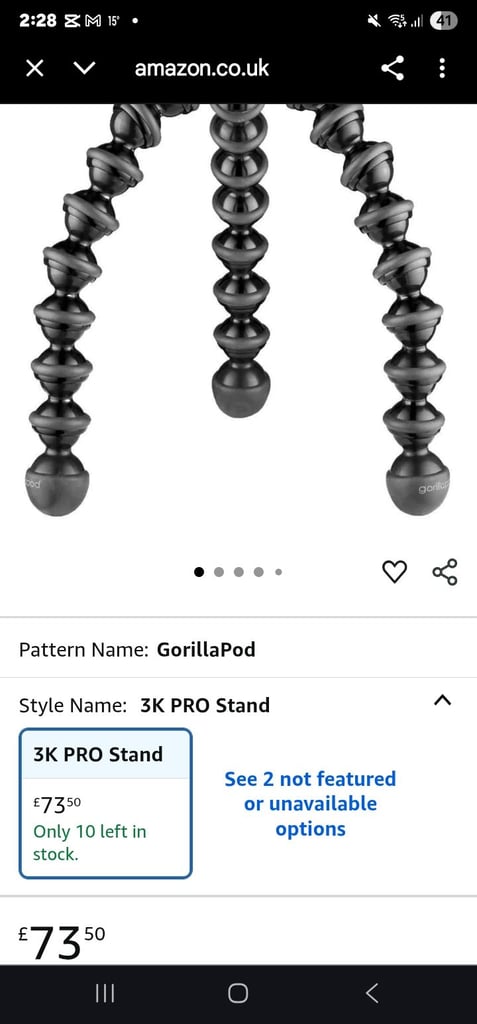 Joby GorillaPod 3K Good Working Order
