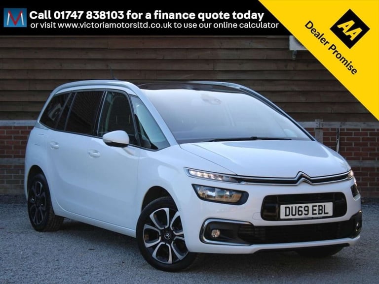 2019 Citroen C4 1.5 C4 Grand Spacetourer Flair Blue HDi S/S Auto 5dr MPV Diesel Automatic