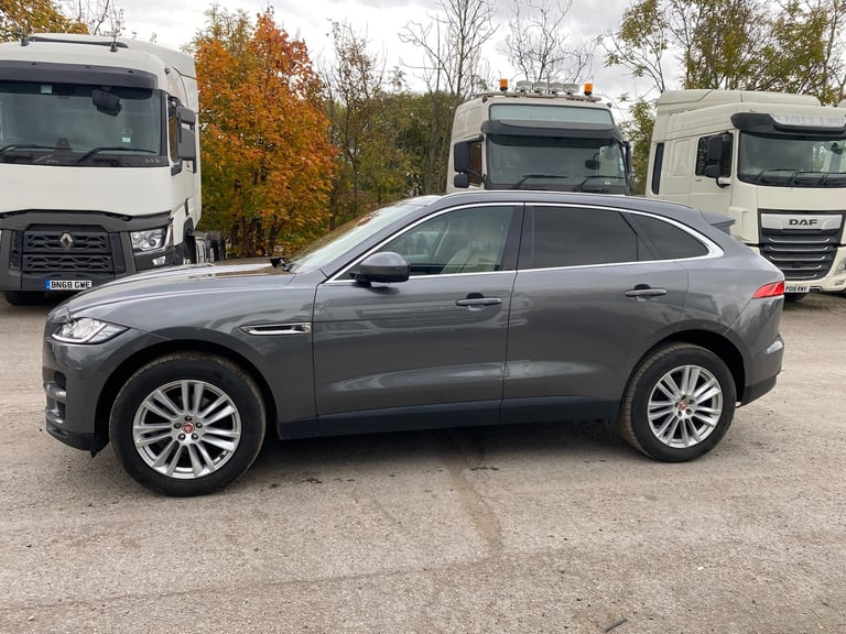 2018 JAGUAR F -PACE PORTFOLIO AWD DIESEL SUV DAMAGED SALVAGE CAT N NO DAMAGE
