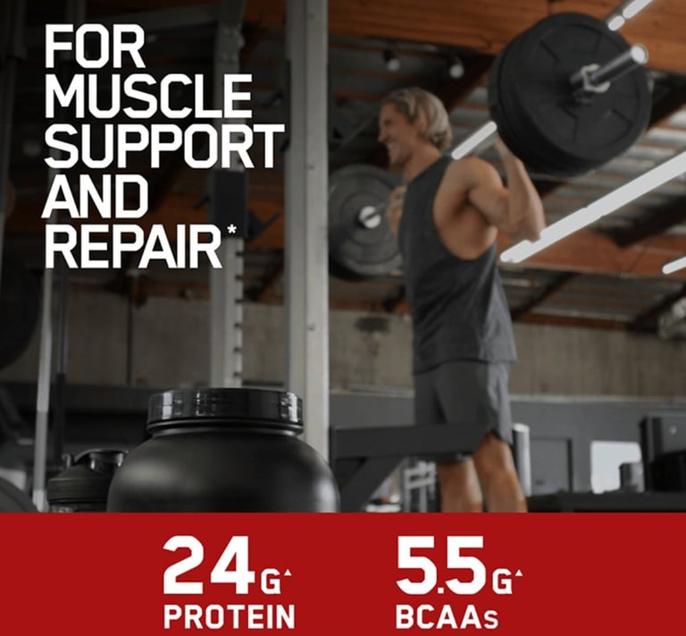 image for Optimum Nutrition Gold Standard 100% Whey Protein Strawberry 900g