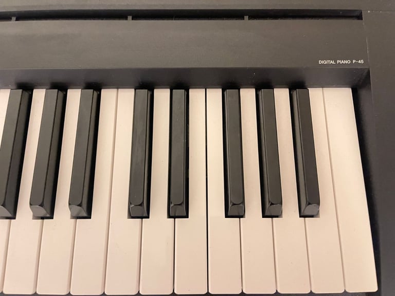 YAMAHA P45 DIGITAL PIANO - Barely Used in Perfect Working Condition