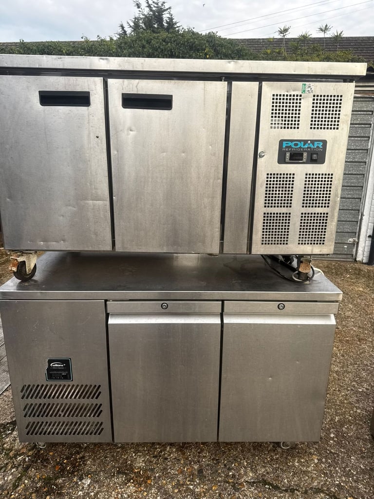 Commercial Polar Double Door Fridges – Stainless Steel