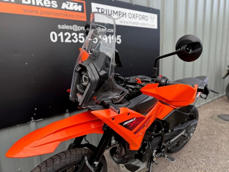 Brand New 2025 KTM 390 Adventure X Motorcycle 