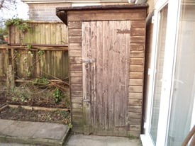 WOODEN SHED
