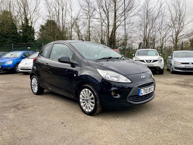 2010 Ford Ka 1.2 ZETEC 3dr WITH SERVICE HISTORY AND NEW MOT Hatchback Petrol Manual