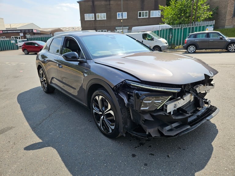 2023 73  CITROEN C5 X 1.2 PureTech 130 Shine 5dr EAT8 Auto Grey Damaged Salvage