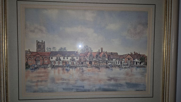 Henley on Thames original artwork