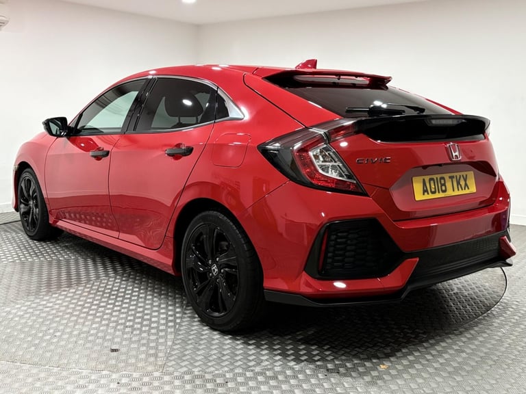 2018 Honda Civic 1.0 VTEC Turbo SR Euro 6 (s/s) 5dr HATCHBACK Petrol Manual