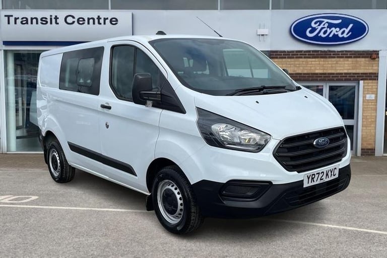 image for 2022 Ford Transit Custom 300 Leader L1 SWB FWD Double Cab In Van 2.0 EcoBlue 105ps Low Roof  FORD...
