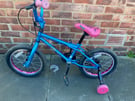 Apollo Roxie For Ages 4+ Very Good Condition Ready To Ride 16”Wheels 