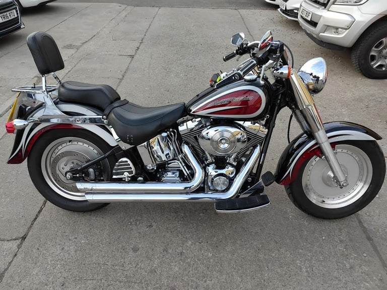 2006 06 HARLEY-DAVIDSON FAT BOY FLSTFI FATBOY FUEL INJECTED LOW MILES NEW MOT 