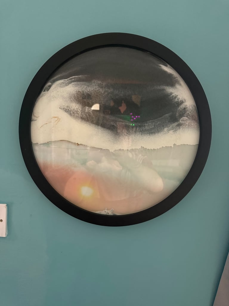 image for Large moving sand art for wall