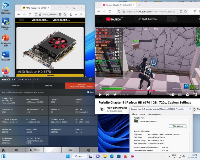 Gaming PC + 15 Games + Radeon HD (i3, GTA 5, Fortnite, Windows 11, Video Editing, Computer, HP, PC