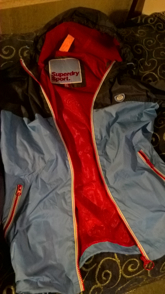 Superdry mens hooded jacket waterproof(ish) Small | in Brighton, East ...