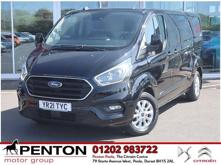 2021 Ford Transit Custom 2.0 300 EcoBlue Limited Auto L2 H1 Euro 6 (s/s) 5dr PANEL VAN Diesel Aut...