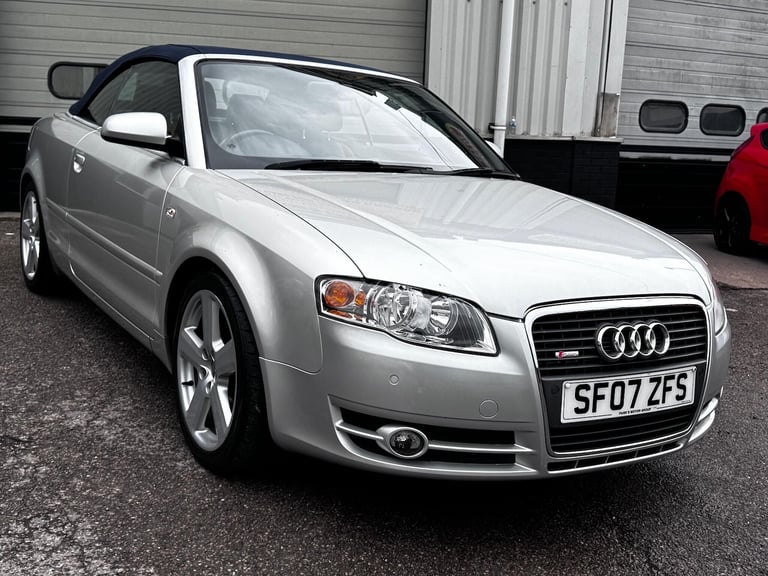 2007 Audi A4 Cabriolet 1.8T S line Multitronic 2dr CONVERTIBLE Petrol Automatic