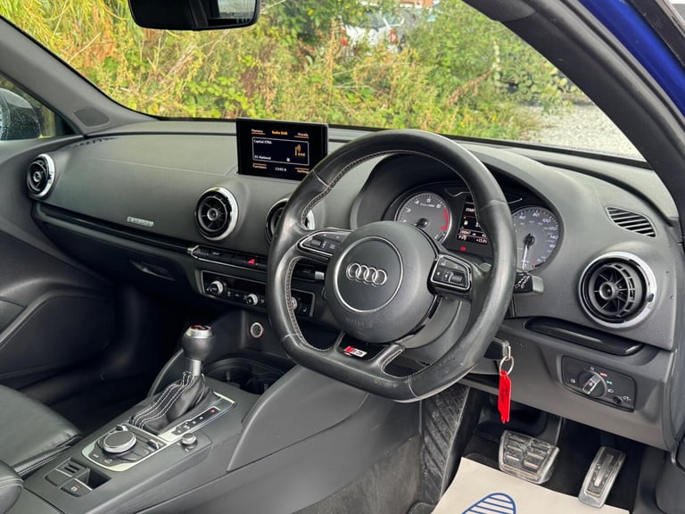 2016 Audi S3 2.0 TFSI S Tronic quattro Euro 6 (s/s) 3dr (Nav) HATCHBACK Petrol Automatic