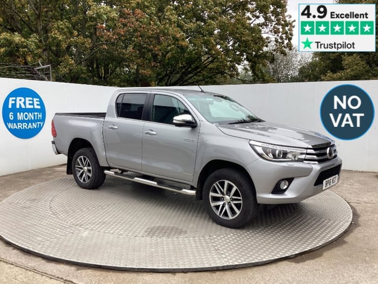image for 2016 Toyota Hilux D-4D Invincible C/C 4X4 A/C **NO VAT** Pickup Diesel Manual