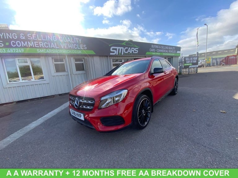 image for 2018 Mercedes-Benz GLA 2.0 GLA250 AMG Line (Executive) SUV 5dr Petrol 7G-DCT 4MATIC Euro 6 (s/s) ...
