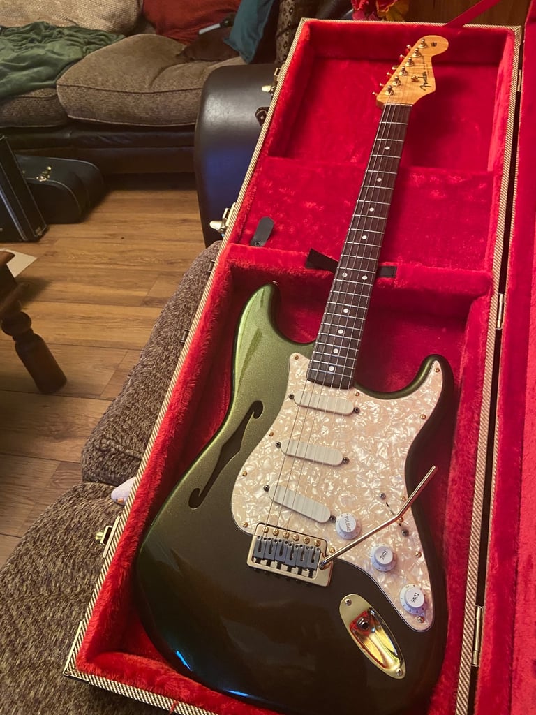Stratocaster thinline custom guitar