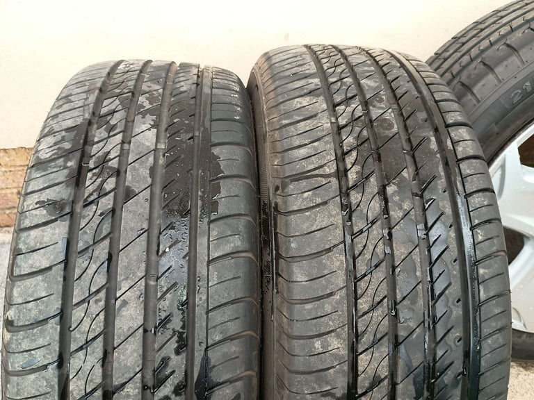 16" FORD WHEELS 215 55 16" TYRES 5x108 FOCUS MONDEO CONNECT C MAX NOT ALLOYS