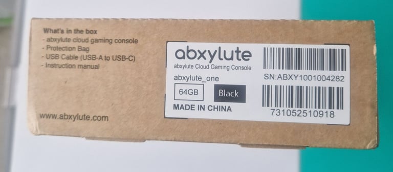 Abxylute One Handheld - Boxed As New