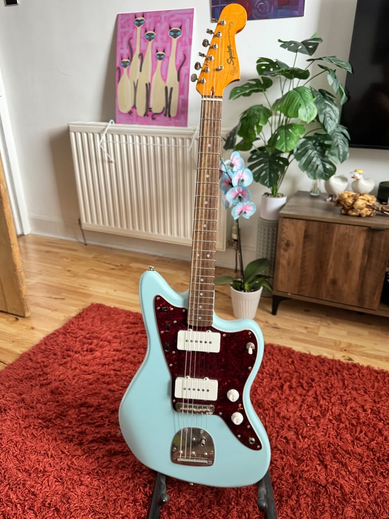 Squier Classic Vibe ’60s Jazzmaster Sonic Blue (no trem arm)