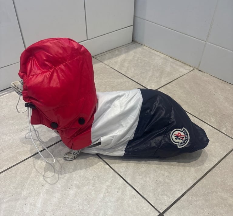 Dog Padded Moncler puffer gilet vest coat jacket