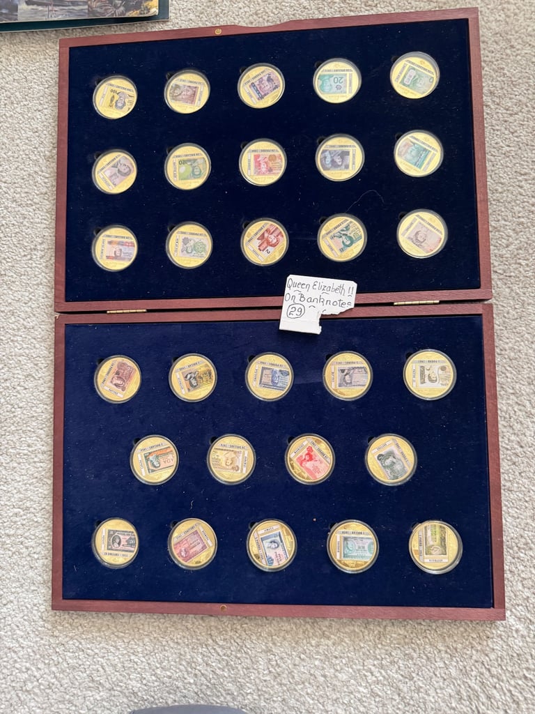 Collection of coin sets 