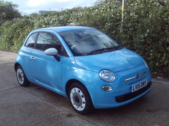 2015 Fiat 500 1.2 Colour Therapy Blue 31k Miles Years MOT Warranty HATCHBACK Petrol Manual