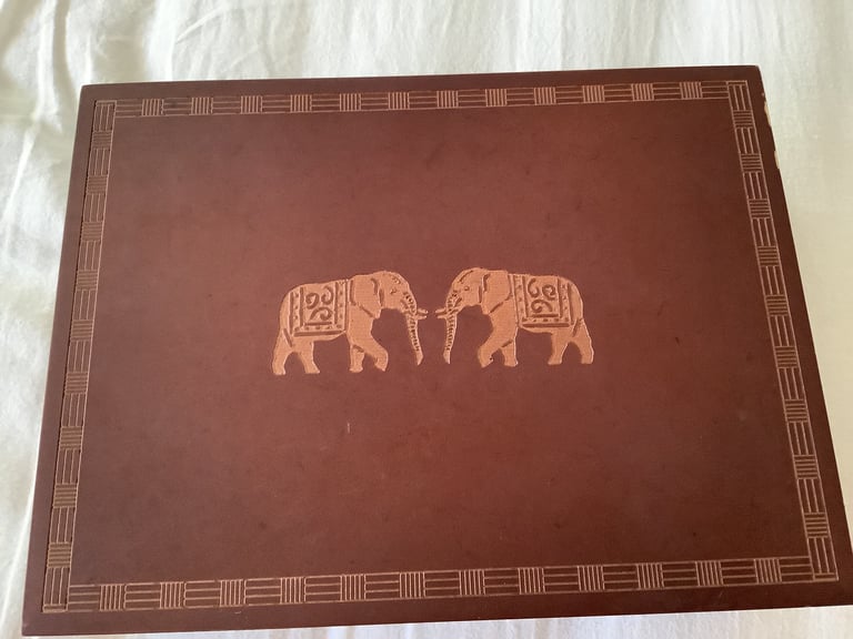 image for ELEPHANT WOODEN BOX
