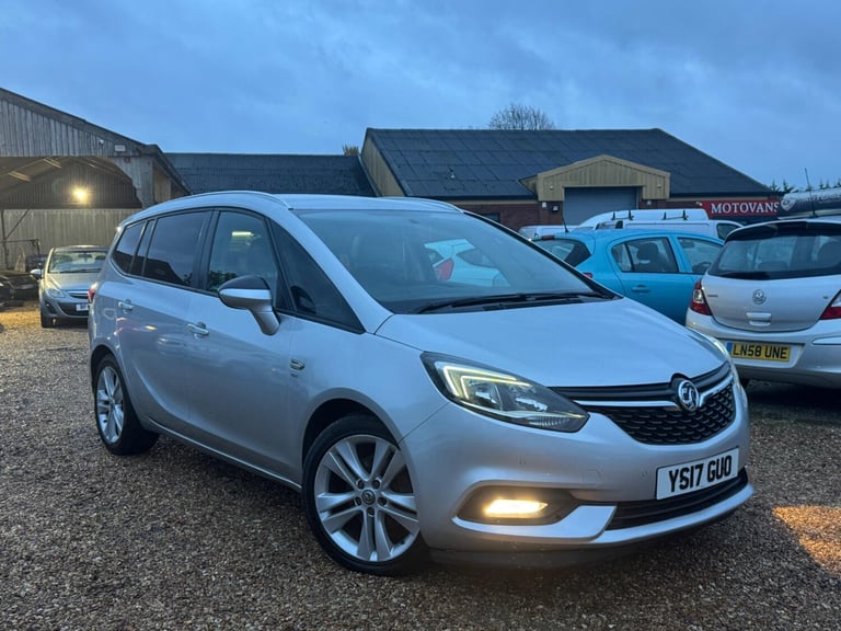 2017 Vauxhall Zafira Tourer 1.4i Turbo SRi Euro 6 5dr MPV Petrol Manual