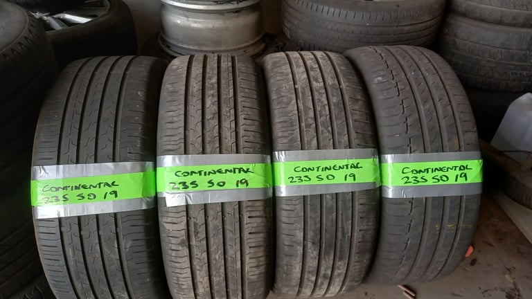 235 50 19 Continental EcoContact6 Matching set Only £180 fitted and balanced open 7 days