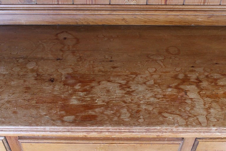 Delivery Options - Large Rustic Quality Made Pine Welsh Dresser 5 Spice Drawers