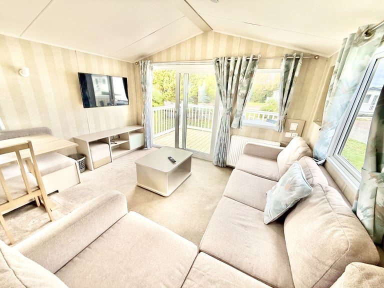 Huge 3 bed static caravan 8 berth clacton essex suffolk Orchards Beach london