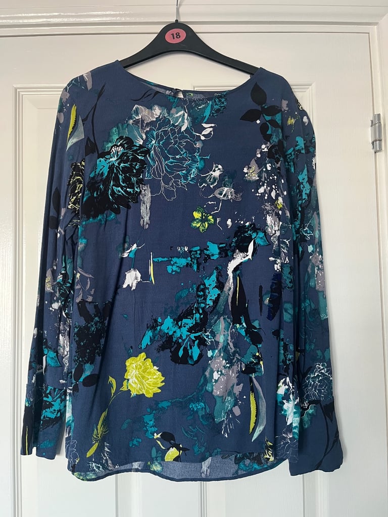 image for Teal blouse