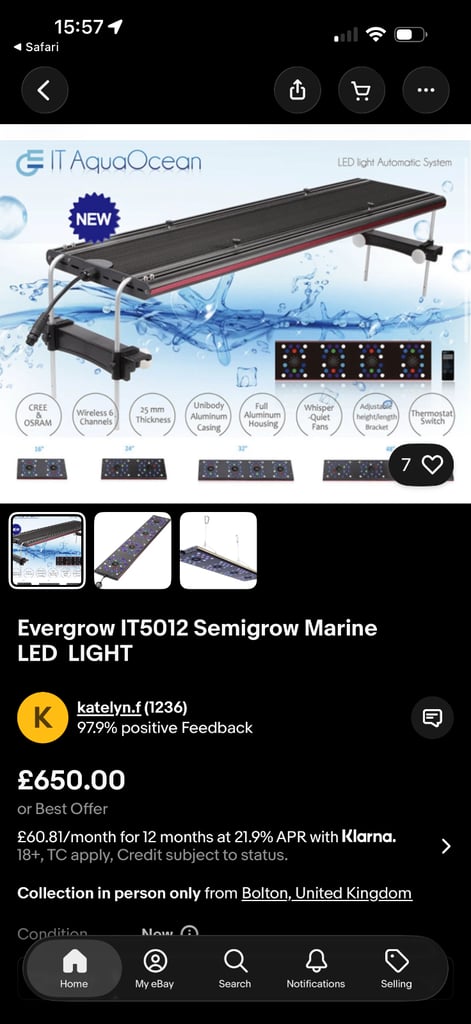 image for Marine tank light. 