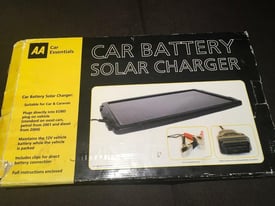 Car battery solar charger