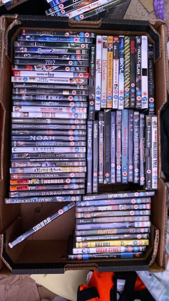 300 DVDs job lot